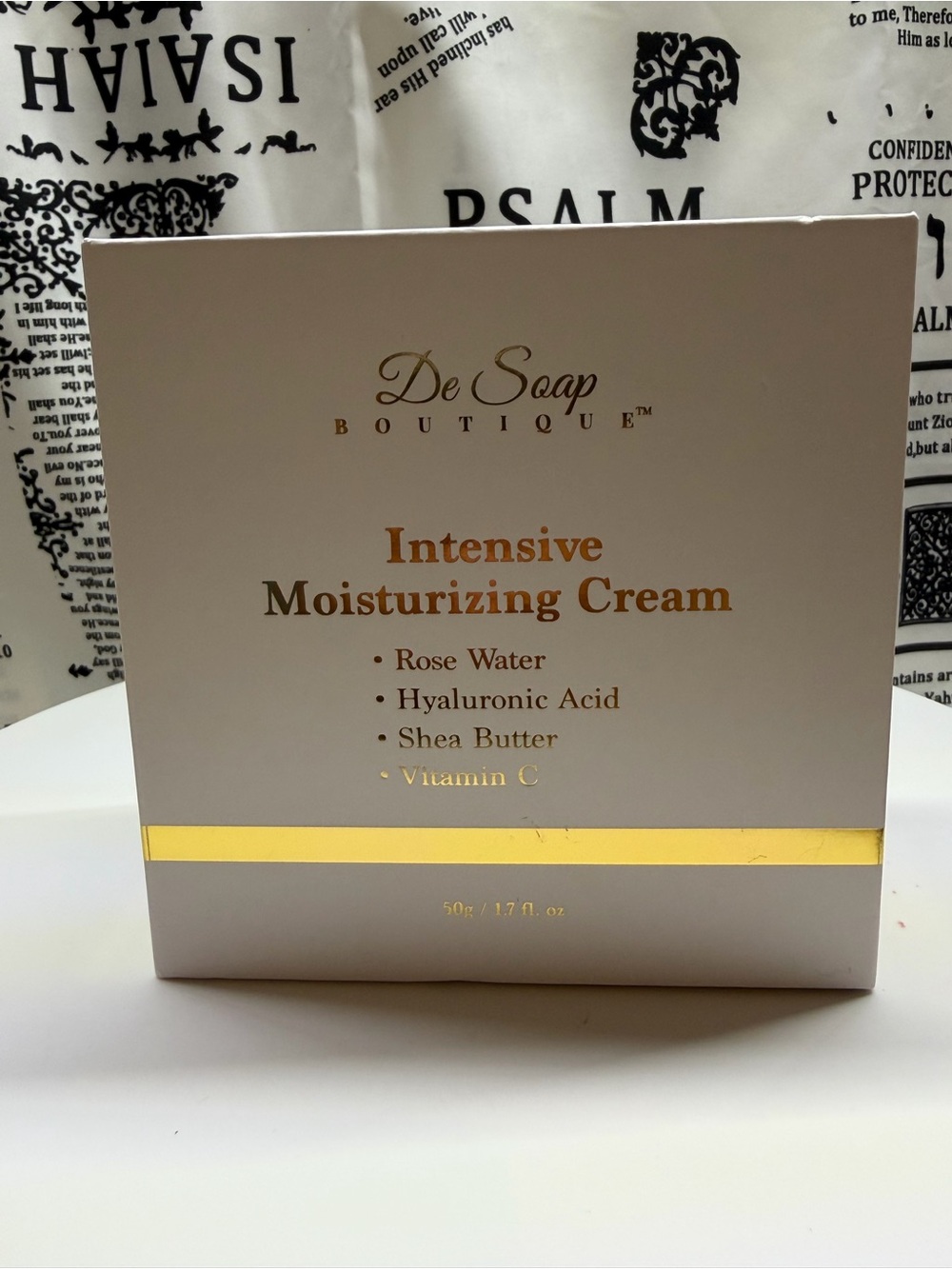 De Soap Boutique Intensive Moisturizing Cream